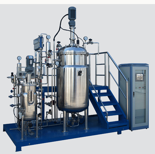BPJ50L/500L系列二级中试不锈钢发酵罐