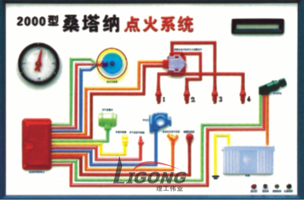 桑塔纳2000型程控电教板