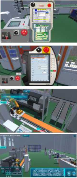 LGJ-SJ21智能机器人数字虚拟3D仿真教学系统