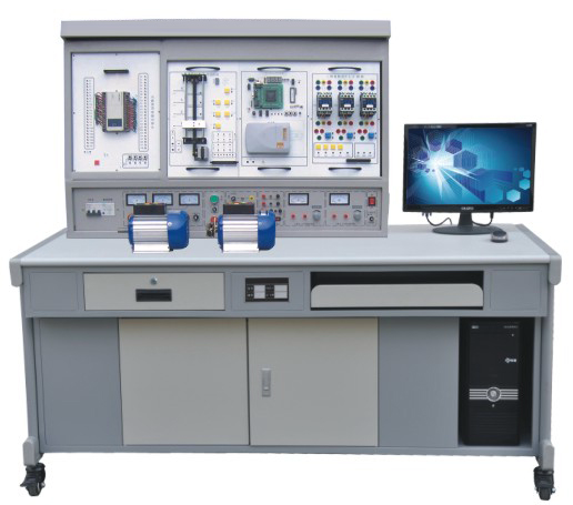 PLC及单片机综合实训装置 LGX-02A PLC 可编程控制器、单片机开发应用及电气控制综合实训装置