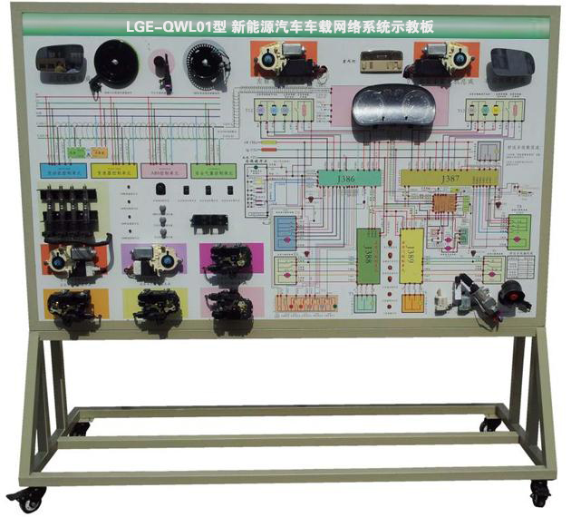 LGE-QWL01型 新能源汽车车载网络系统示教板