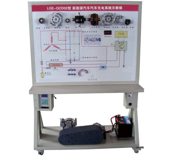 LGE-QCD02型 新能源汽车汽车充电系统示教板