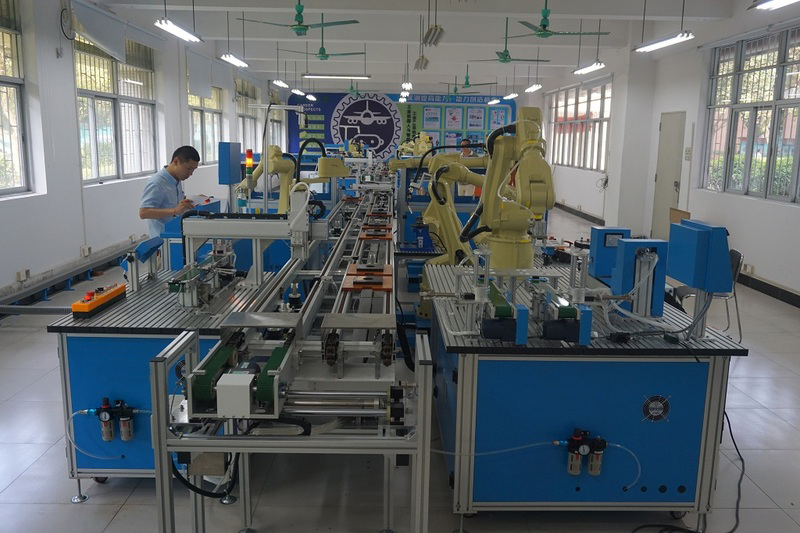 工业机器人全自动生产线实操训练系统