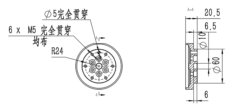 工业机器人参数图