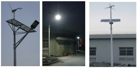 风光互补路灯实验系统