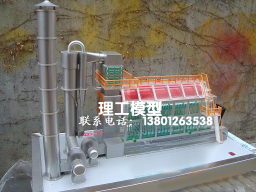 燃烧炉模型